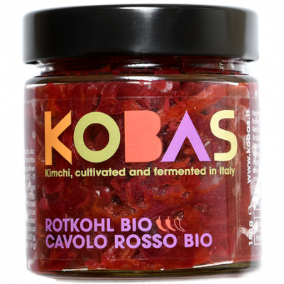 Kimchi Rotkohl scharf fermentiert (180gr) NEU